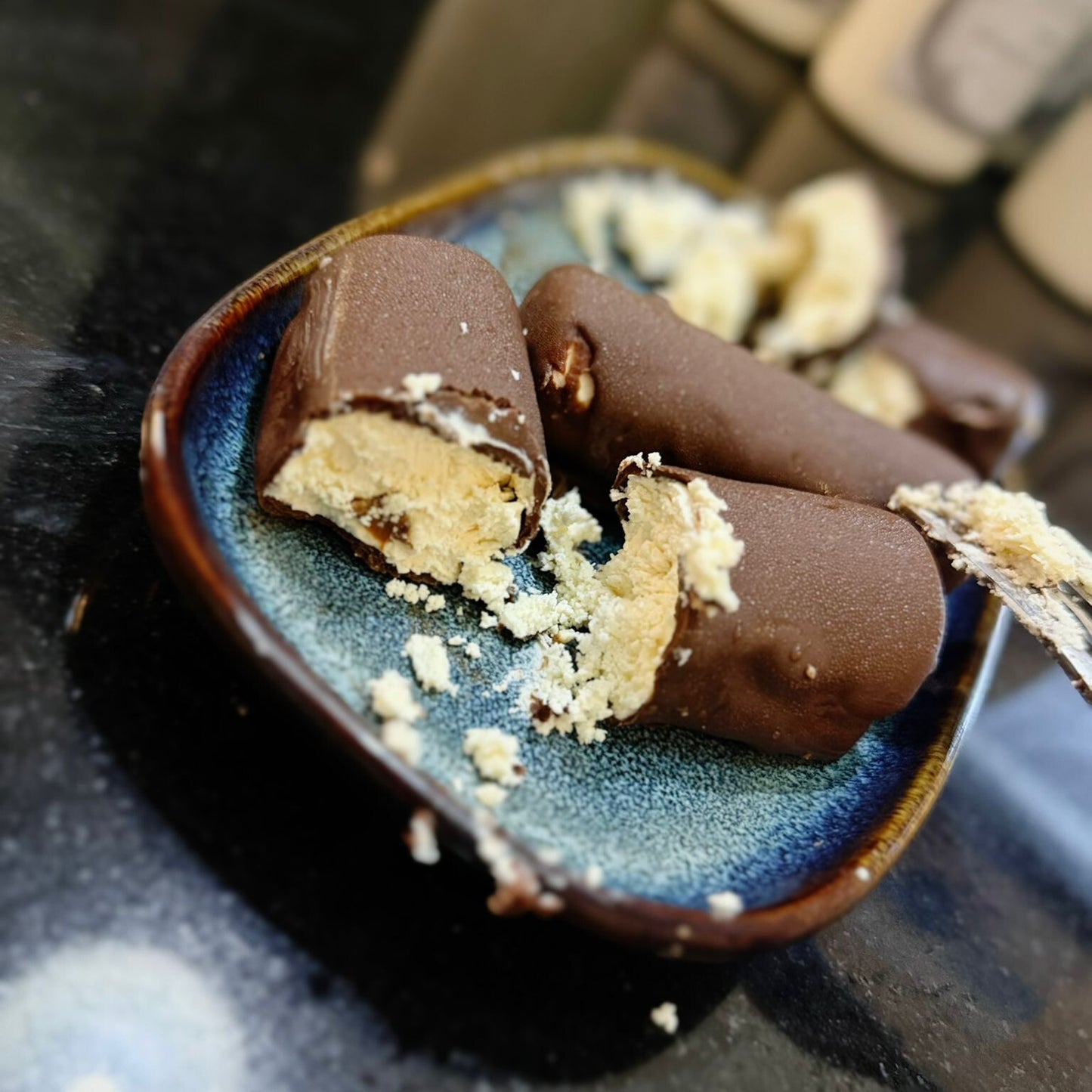 "Worry-Free" Cooked Condensed Milk Cheesecake Bites