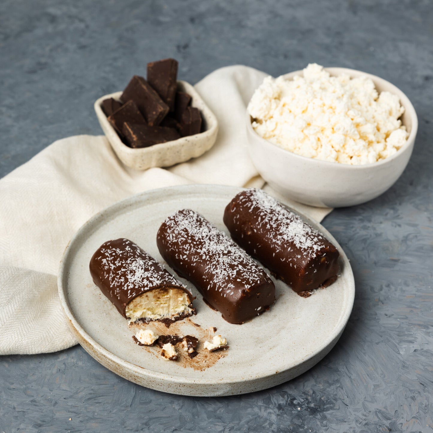 "Worry-Free" Pina Colada Cheesecake Bites β 3 Pieces