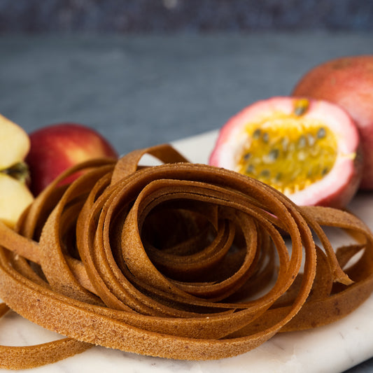 Apple Passion Fruit Leather — 100% Natural, No Sugar Added