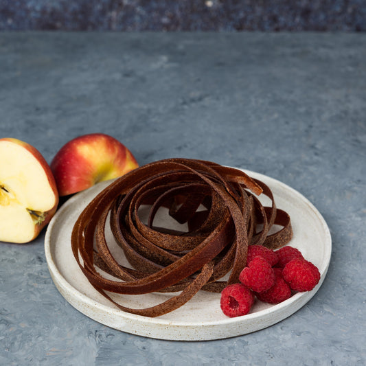Apple Raspberry Fruit Leather — 100% Natural, No Sugar Added