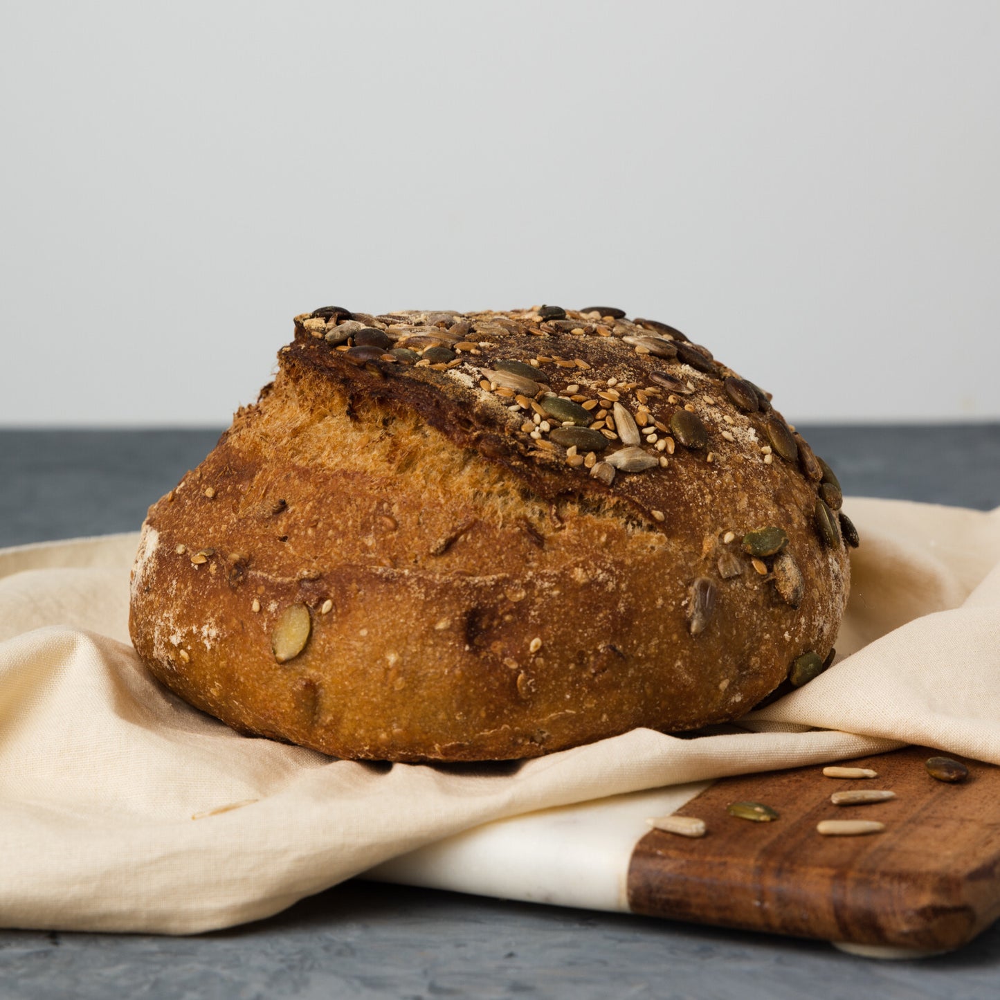 Whole grain with seeds