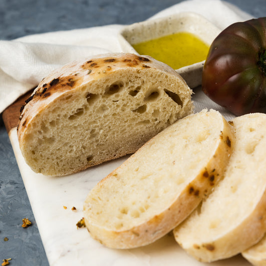 Ciabatta with Italian Herbs and Garlic